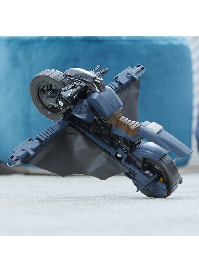 SPIN MASTER 12 بوصة DC Comics، مغامرات باتمان، مركبة باتسايكل - Image 4