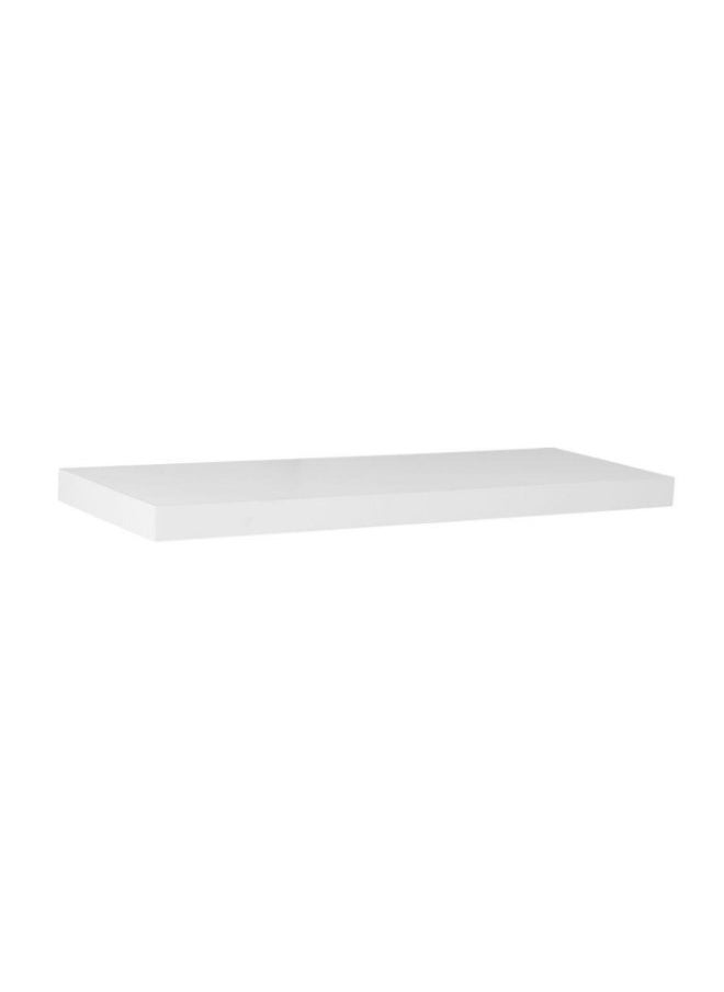 Feelings Feelings 60X19 CM Floating Wall Shelves For Space Saving Home Décor Made of 38mm hollow board, Veneer Decorative Display Shelf for Bedroom, Living Room, Bathroom, Office White  - Image 3