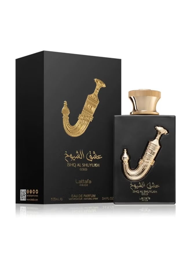 لطافة عطر عشق الشيوخ جولد من لطافة برايد - 100مل | ماء عطر فاخر للرجال والنساء - Image 1