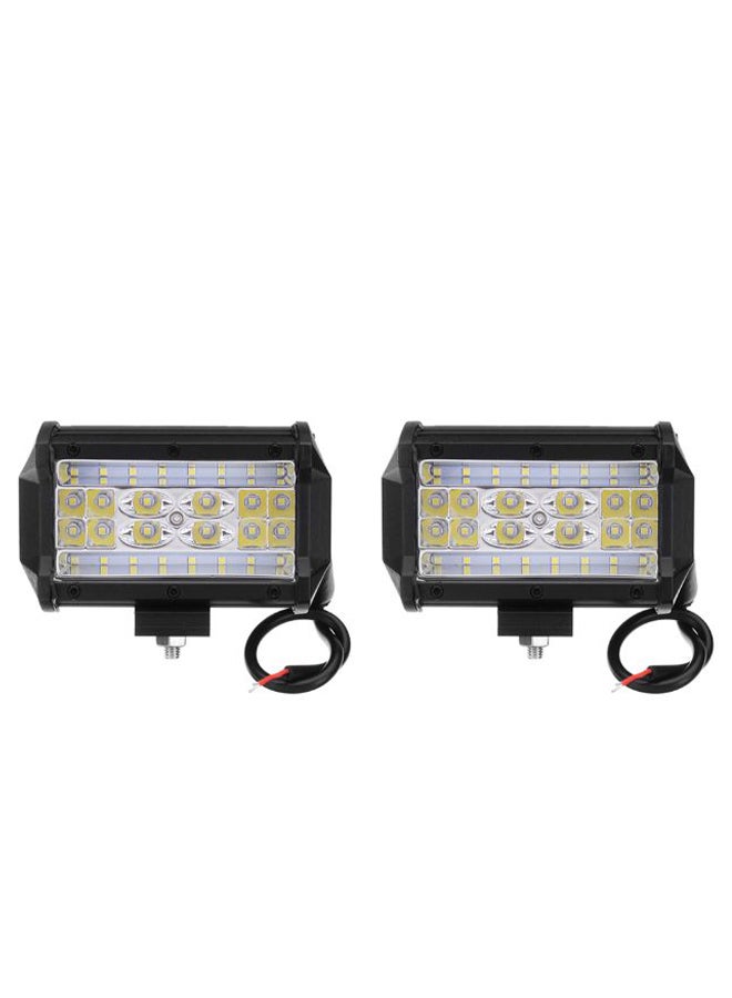 Loquat 2-Piece Waterproof Spot Flood Driving Fog Light Set