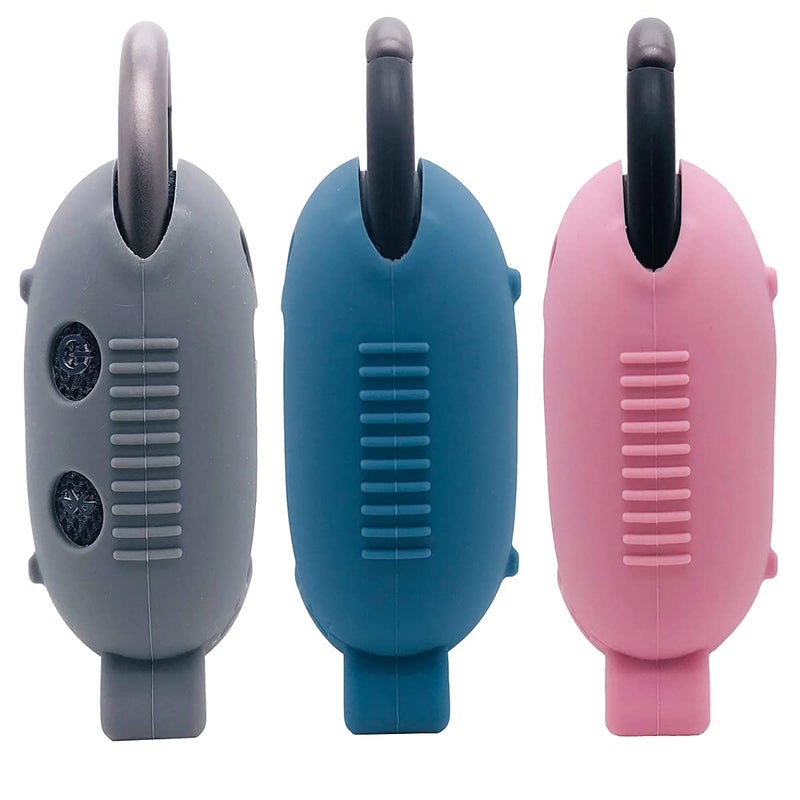 JCHPINE Silicone Cover Case for JBL Clip 4 Portable Bluetooth Speaker, Protective Carrying Case for JBL Clip 4 Portable Bluetooth Speaker Stand Up Holder (Blue) - Image 5