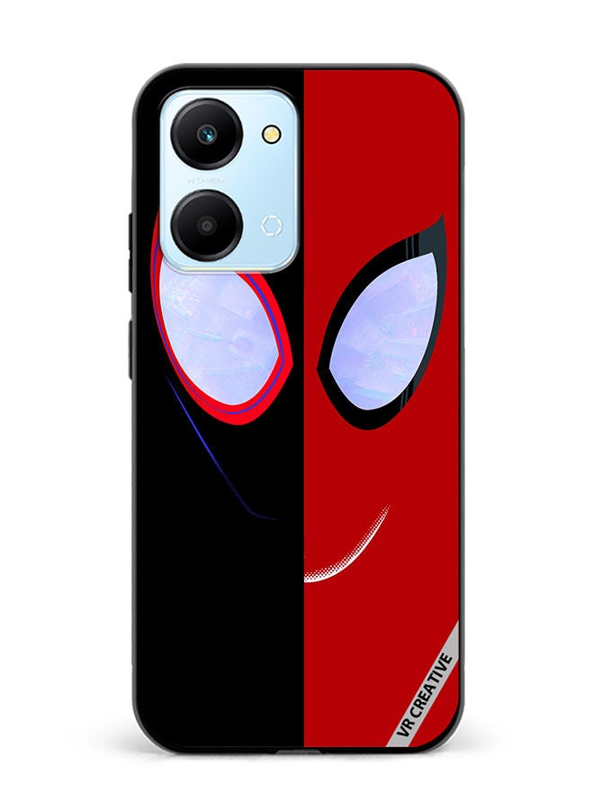 VR CREATIVE Protective Case Cover For Honor Play7T Spiderman Design Multicolour - Image 1