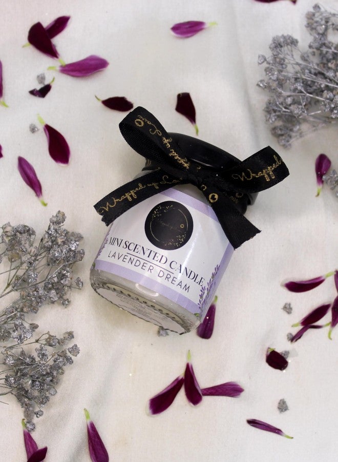 Wrapped up Love Scented Candle Lavender Candle - (15+ Hours Burn time, Scented Candles for Home, Scented Candle Gift, Wedding Favour) - Image 3