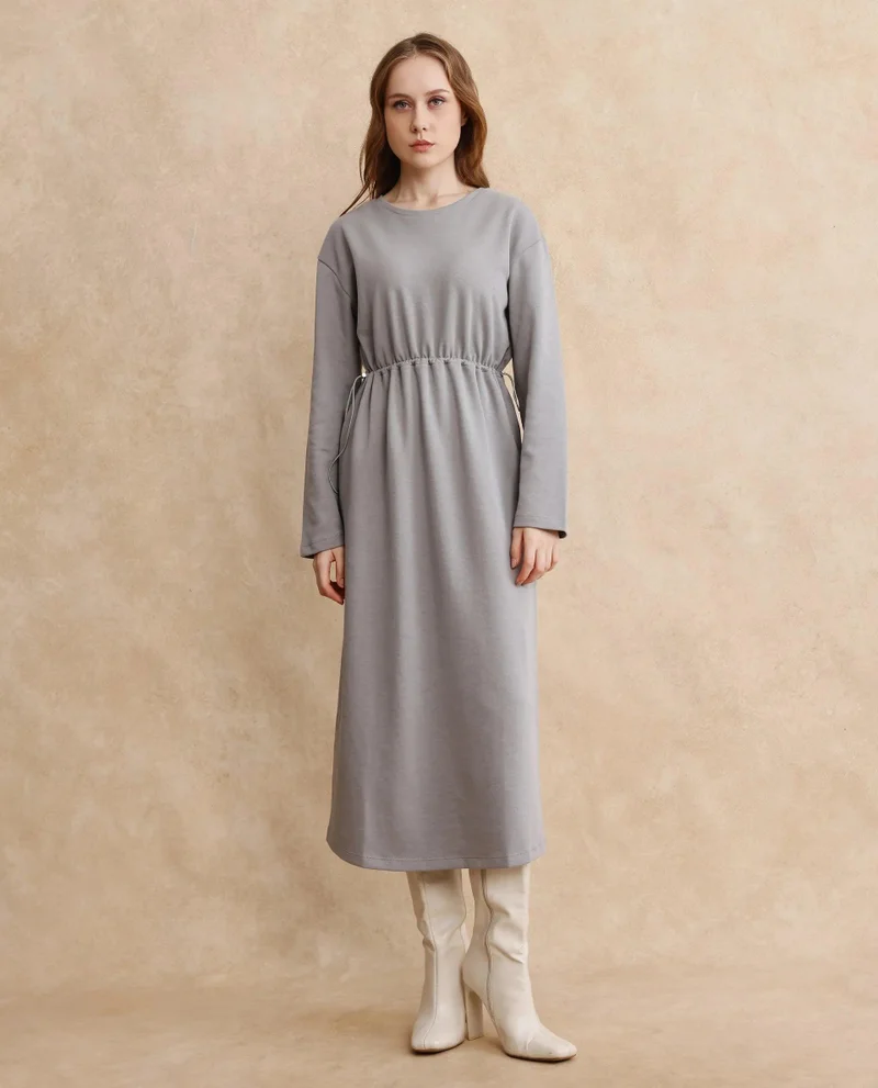 Rareism Women's Adjustable Waist Dress