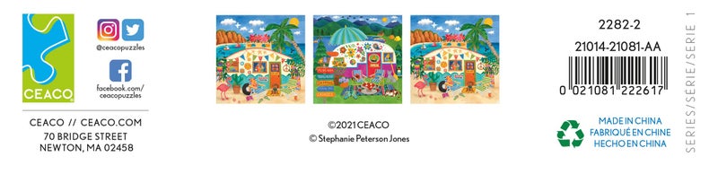 Ceaco - Happy Camper - Lake Camper - Oversized 300 Piece Jigsaw Puzzle - Image 5