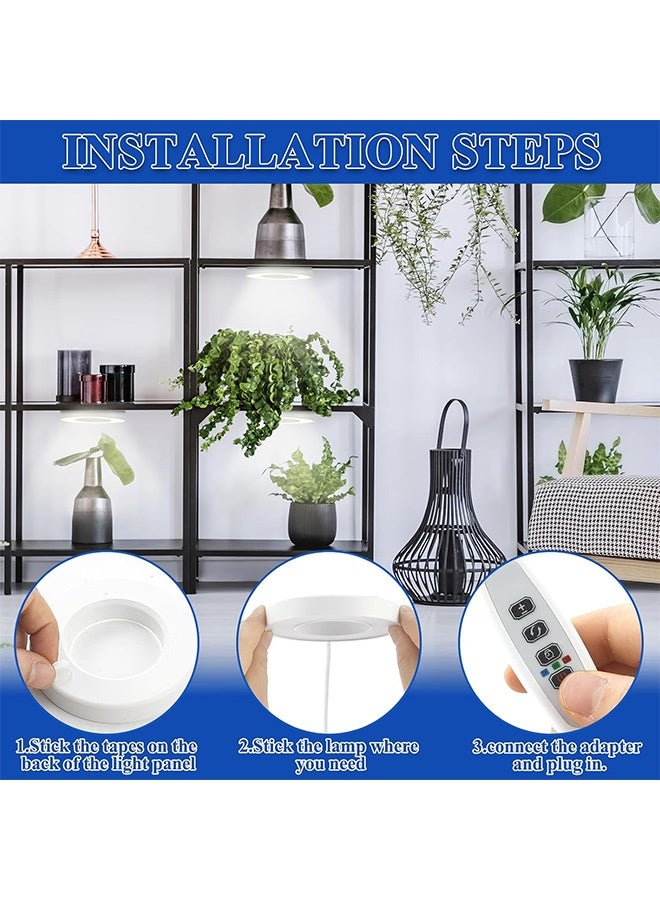 كوانتوم إنبات الضوء للنباتات الداخلية، 96 مصباح كامل الطيف للنباتات الهالة، 3 أنماط الإضاءة للنباتات الصغيرة العصارة - Image 4