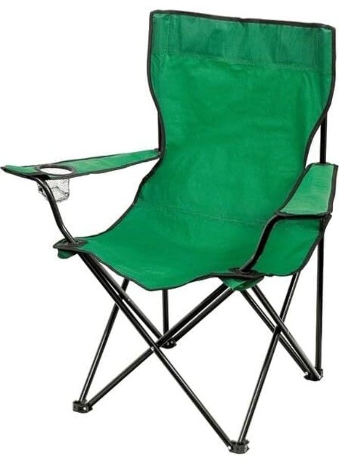 HTE - 2 Pieces Foldable Garden Camping Outdoor Chairs 