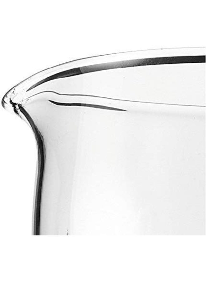 1.5L Glass Pitcher with Lid, Hot and Cold Water Jug, Juice and Iced Tea Beverage Carafe - Image 3