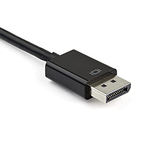 StarTech.com DisplayPort to HDMI VGA Adapter - DP 1.2 HBR2 to HDMI 2.0 (4K 60Hz) or VGA 1080p Converter Dongle - DP to HDMI or VGA Monitor Adapter - Digital Video Display Adapter (DP2VGAHD20) - Image 3