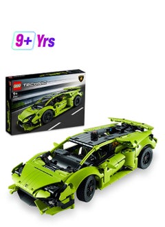 LEGO LEGO Technic 42161 Lamborghini Huracan Technica Building Toy Set; A gift for children aged 9 years or older and fans of super sports car games; Buildable Car Model for Collecting and Exploring (806 Pieces)  - Image 1