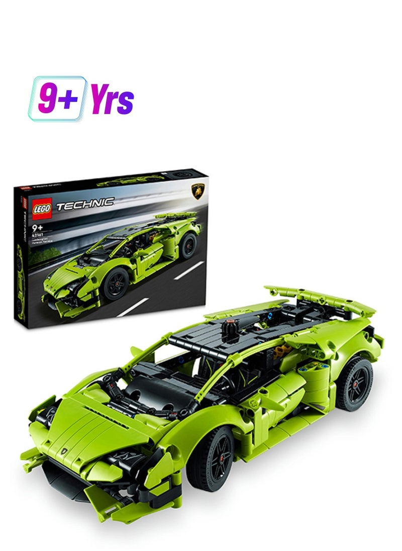 ليغو مجموعة لعبة بناء لامبورغيني هوراكان تكنيكا 42161 من ™LEGO® Technic للأطفال الذين تبلغ أعمارهم 9 سنوات أو أكثر وhg`dk يحبون ألعاب السيارات الرياضية الخارقة؛ نموذج سيارة قابل للبناء للتجميع والاستكشاف (806 قطع) (806 قطعة)  - Image 1