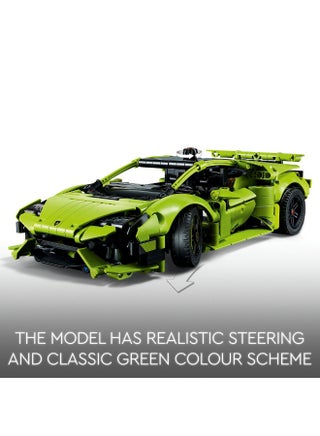 Technic Lamborghini Huracán Tecnica Model Car Set 42161 (Age 9+, 806 Pieces) - view 5