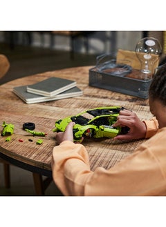 LEGO LEGO Technic 42161 Lamborghini Huracan Technica Building Toy Set; A gift for children aged 9 years or older and fans of super sports car games; Buildable Car Model for Collecting and Exploring (806 Pieces)  - Image 4