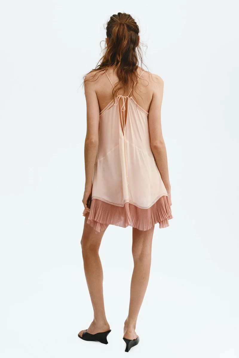 H&M  Lace-trimmed slip dress for Women | Best Price UAE