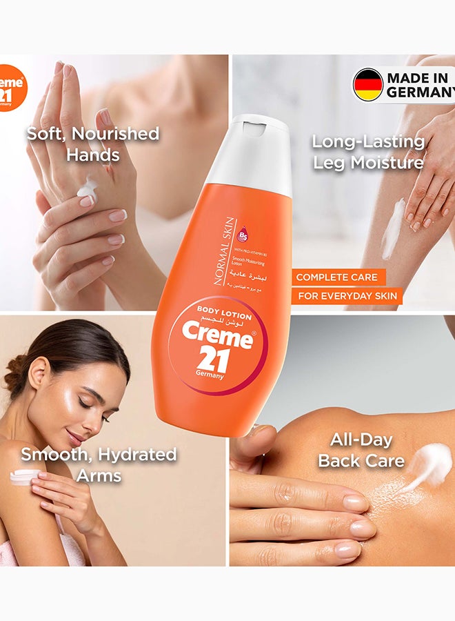 Creme 21 Body Lotion for Normal Skin | Smooth Moisturization with Pro-Vitamin B5 | All-Season Moisturizer | Restores Skin's Natural Moisture | Lighweight & Non Sticky | Made in Germany - Image 5