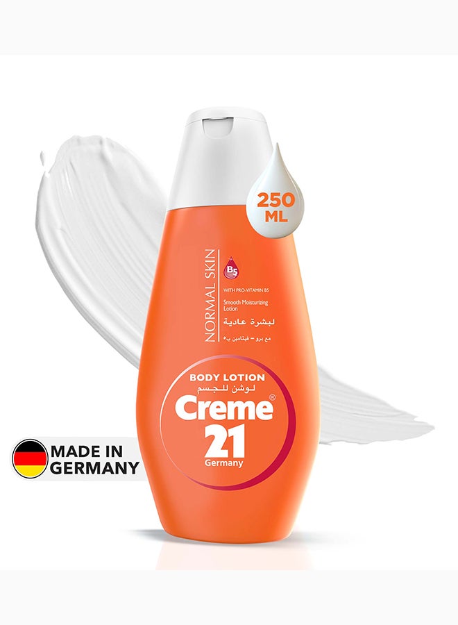 Creme 21 Body Lotion for Normal Skin | Smooth Moisturization with Pro-Vitamin B5 | All-Season Moisturizer | Restores Skin's Natural Moisture | Lighweight & Non Sticky | Made in Germany - Image 1