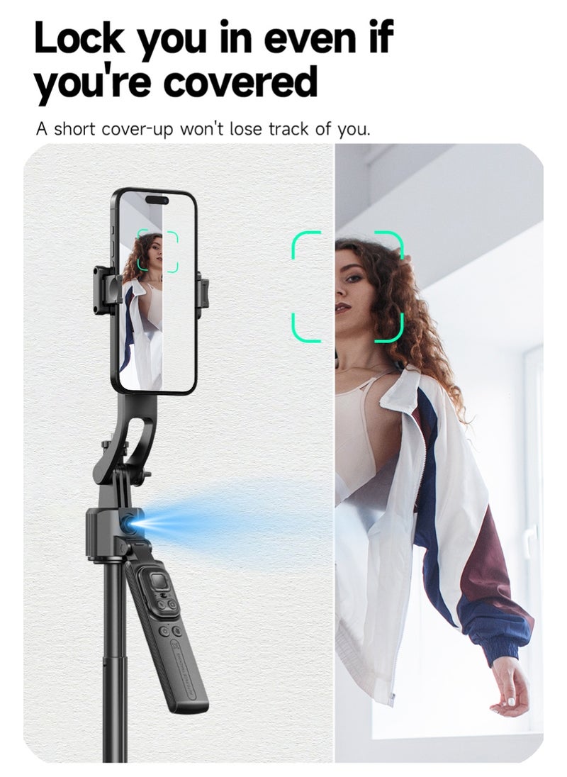 Generic - Advanced professional telescopic photography tripod, AI cloud eye, 1.63m, 360° rotation, With 9 levels of fill light and remote control, Stronger aluminum alloy telescopic pole, horizontal, vertical and aerial photography - Image 1
