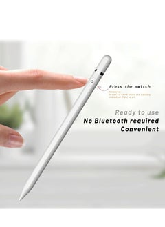 Generic for iPad 2018-2025,(2X Faster Charge), Tilt Sensitivity Stylus Pen, for iPad G6/7/8/9/10/11, iPad Pro 11 & 12.9 inch, iPad Air G5/4/M2/M3, iPad Mini G6/5  - Image 4