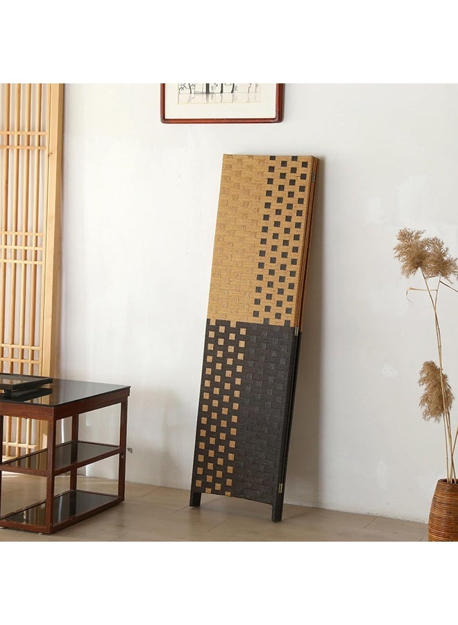 MOMENT Foldable Movable Stretch Room Divider, [200 X 180Cm] Fully Hand-Woven Entrance Partition, Suitable For Office, Bedroom, Living Room, Hotel Room Wall  - Image 5