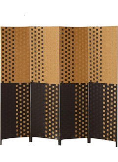 MOMENT Foldable Movable Stretch Room Divider, [200 X 180Cm] Fully Hand-Woven Entrance Partition, Suitable For Office, Bedroom, Living Room, Hotel Room Wall  - Image 1