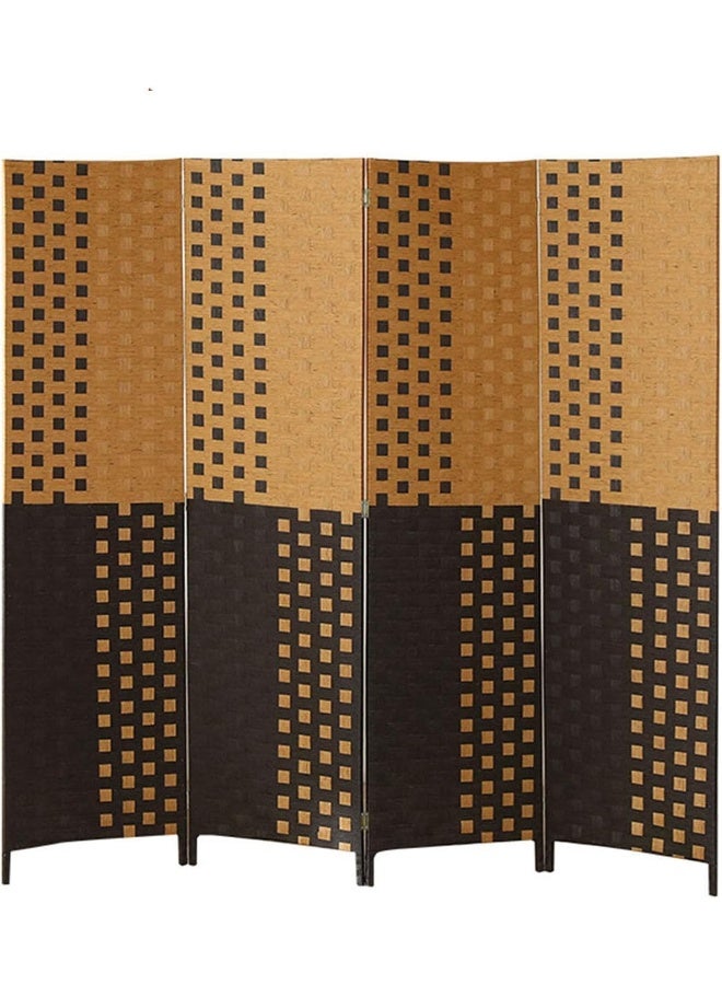 MOMENT Foldable Movable Stretch Room Divider, [200 X 180Cm] Fully Hand-Woven Entrance Partition, Suitable For Office, Bedroom, Living Room, Hotel Room Wall  - Image 1