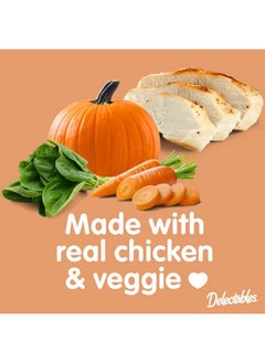 Hartz Hartz Delectables Savory Broths Chicken & Veggies Lickable Wet Cat Treats, 12 Count  - Image 3