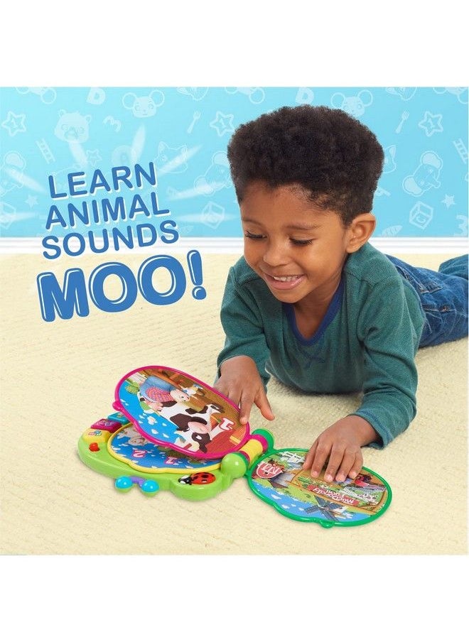Just Play كتاب تعليمي تفاعلي من Cocomelon للأطفال الصغار مع 3 أوضاع تعلم وموسيقى وأرقام وأصوات حيوانات و50 عبارة تعليمية للأطفال من سن 18 شهرًا فما فوق ألعاب أطفال من سن 18 شهرًا متعددة الألوان  - Image 3