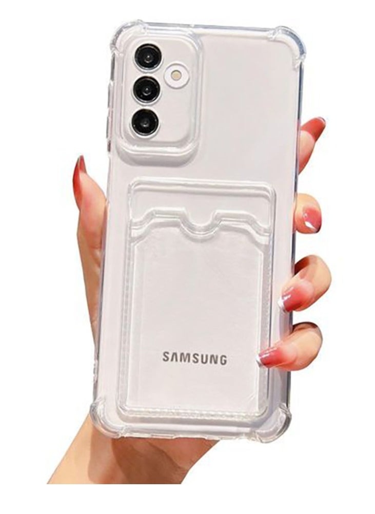 ماركة غير محددة - جراب محفظة شفاف لهاتف سامسونج جالاكسي ايه زيرو 5 اس Samsung Galaxy A05S - Image 1