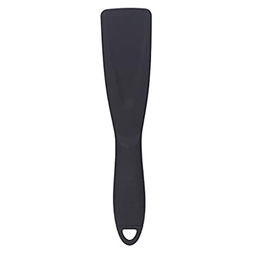 TRITON Professional 1 Sided Lazer Cut Nickel Plate Foot Scrapper for Pedicure Foot Filer Callus Remover for Feet Foot Scrubber for Women n Men, Black - Image 2