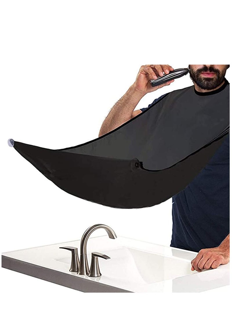 نيبمينينت أفضل مريلة حلاقة للحية مقاومة للماء - الطريقة الذكية للحلاقة تشذيب اللحية هدية مثالية للعناية الشخصية أو عيد ميلاد للرجال - Image 1