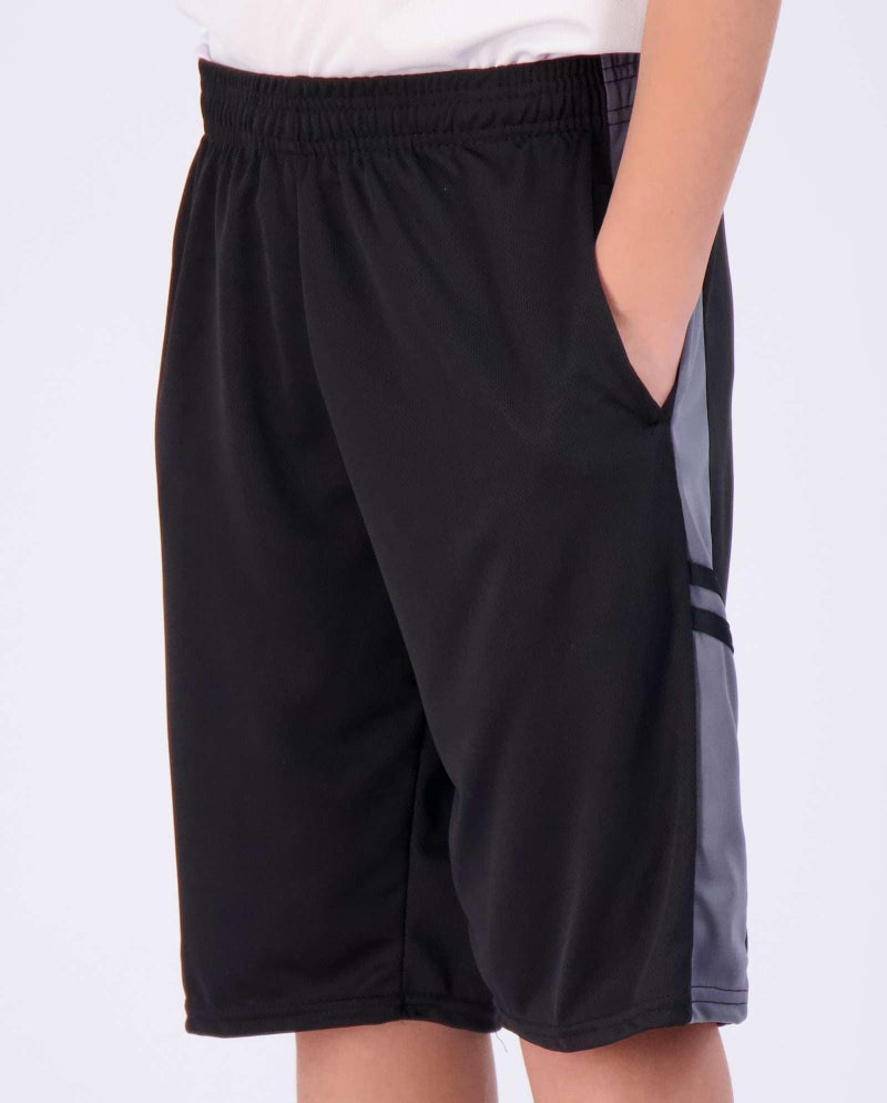 REALESSENTIALS Real Essentials 5 Pack: Boys' Mesh Basketball Athletic Shorts with Pockets â€“ Teen Kids Youth Quick Dry Soccer Running Gym XL(18-20) - Image 5