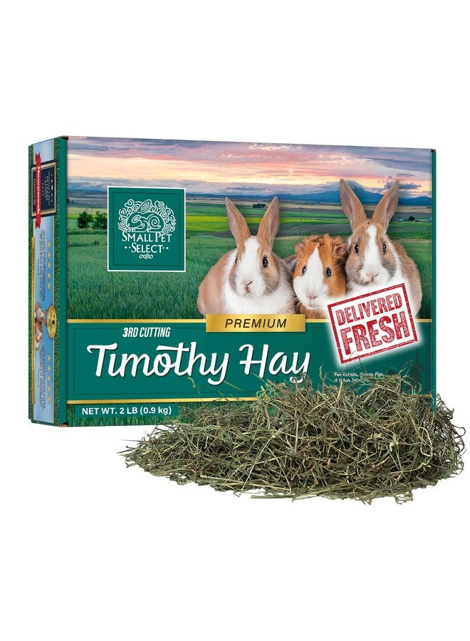 Small Pet Select 3Rd Cutting "Super Soft" Timothy Hay Pet Food, 2 Lb., green, 2 Pound (Pack of 1), 32 Ounce - Image 1