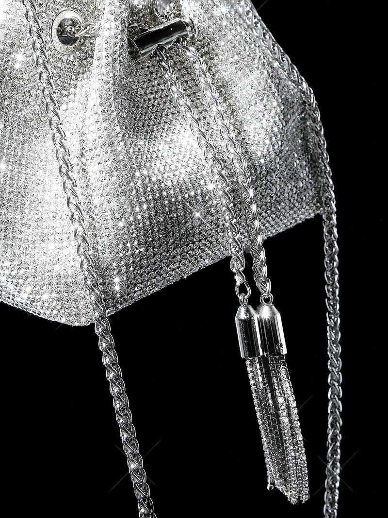 Evening Bag Advanced Dress Bag Evening Bag Banquet Bag Diamond Women'S Bag Diamond Bag Rhinestone Handbag - Image 5