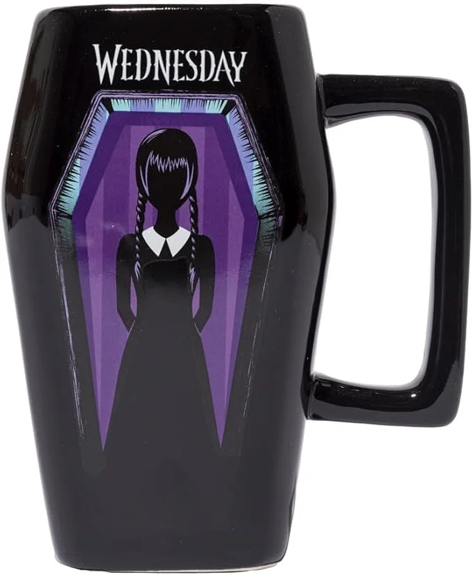 بيراميد Wednesday Sculpted Mug - Coffin (500mL)