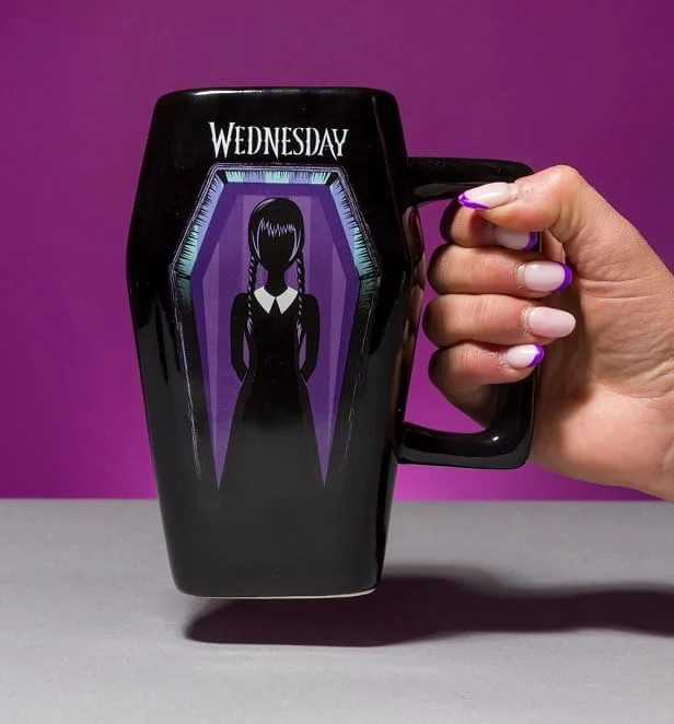 Pyramid Wednesday Sculpted Mug - Coffin (500mL)