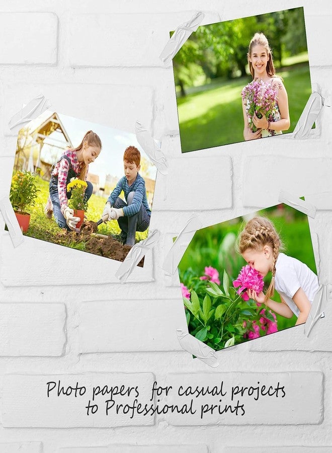 BIGFALCON Premium MATT (Luster) Photo Paper 260 GSM 5R Size (5X7 Inch) RC Resin Coated Water proof Inkjet Photo Paper 25 Sheets for all Inkjet Printer - Image 3