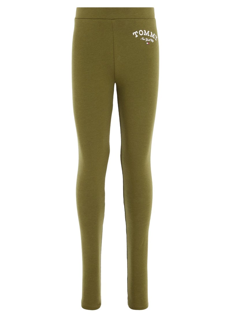TOMMY HILFIGER - Kids Logo Essential Leggings - Image 1