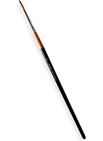 Vox Art Watercolor Brush Round Tip No: 0 - Short Handle 