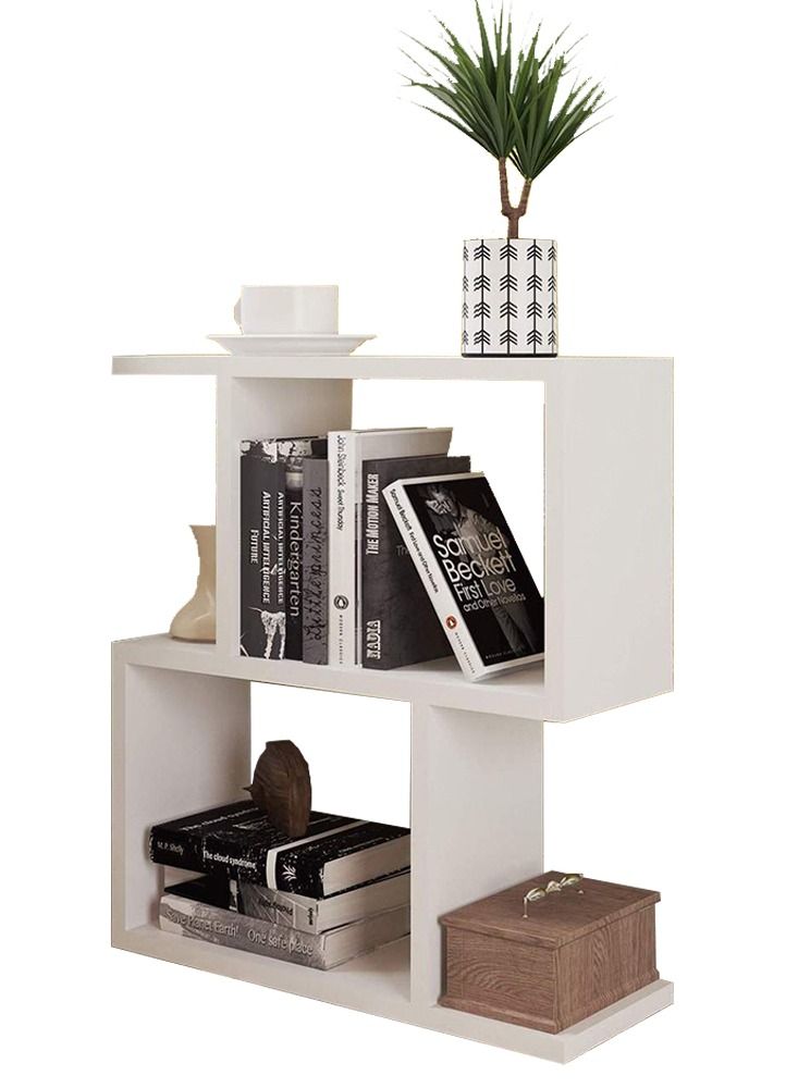 MODERN HOME White Side Table, End Table & Sofa Table – Modern Engineered Wood Design for Living Room & Bedroom - Image 4