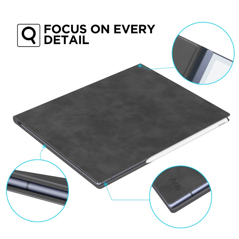 Ayotu Case for Remarkable 2 Paper Tablet 10.3" 2020 Released, Folio Design with Bulit-in Magnet, Premium PU Leather Cover, Only for Remarkable 2 (Exclusive Templates Provided) - Image 3