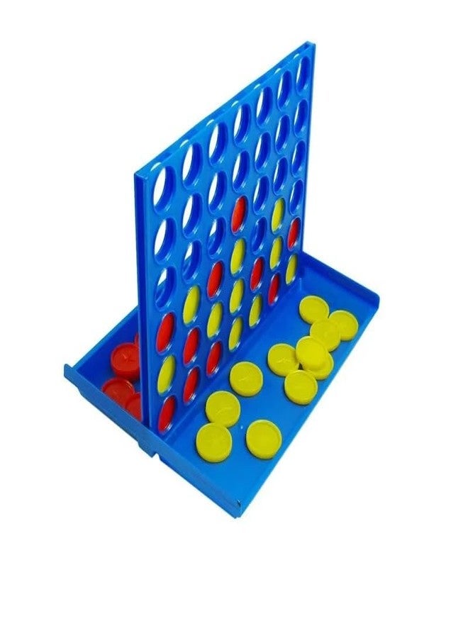 Dorytoys Dorytoy Large 3D Connect 4 Game for Kids & Family Classic Four-in-a-Row Board with 42 Colorful Discs Educational Strategy Toy for Boys & Girls, Fun Indoor Outdoor for Home & Travel - Image 4
