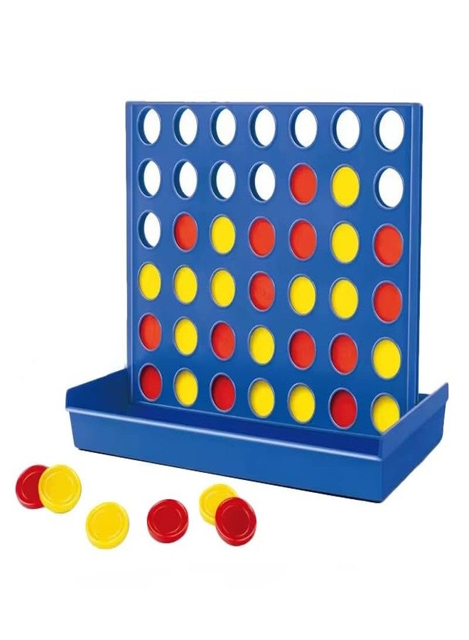 Dorytoys Dorytoy Large 3D Connect 4 Game for Kids & Family Classic Four-in-a-Row Board with 42 Colorful Discs Educational Strategy Toy for Boys & Girls, Fun Indoor Outdoor for Home & Travel - Image 1