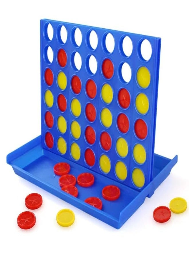 Dorytoys Dorytoy Large 3D Connect 4 Game for Kids & Family Classic Four-in-a-Row Board with 42 Colorful Discs Educational Strategy Toy for Boys & Girls, Fun Indoor Outdoor for Home & Travel - Image 2