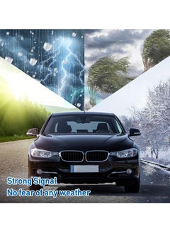 KASTWAVE Car Antenna, Universal Replacement Car Radio Aerial Mast, AM/FM/DAB, Rod Car Roof Antenna with M4 M5 M6 Screws 23cm  - Image 3