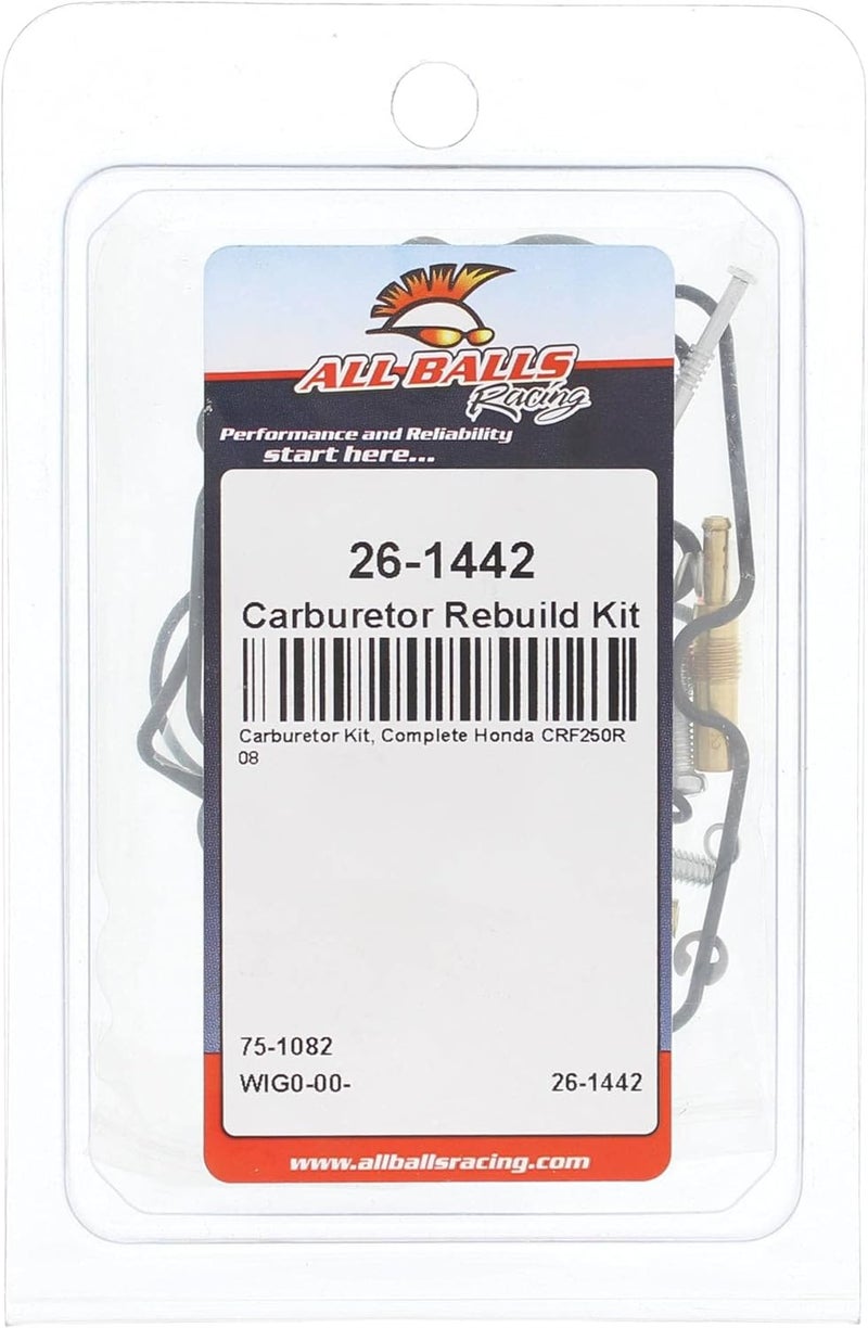 All Balls 26-1442 Carburetor Rebuild Kit for Motorcycles and Scooters - Image 4