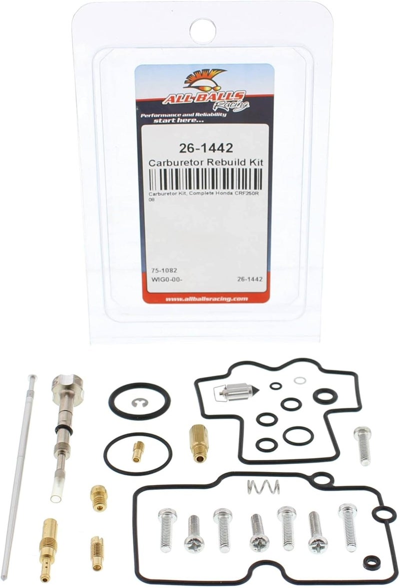 All Balls 26-1442 Carburetor Rebuild Kit for Motorcycles and Scooters - Image 3