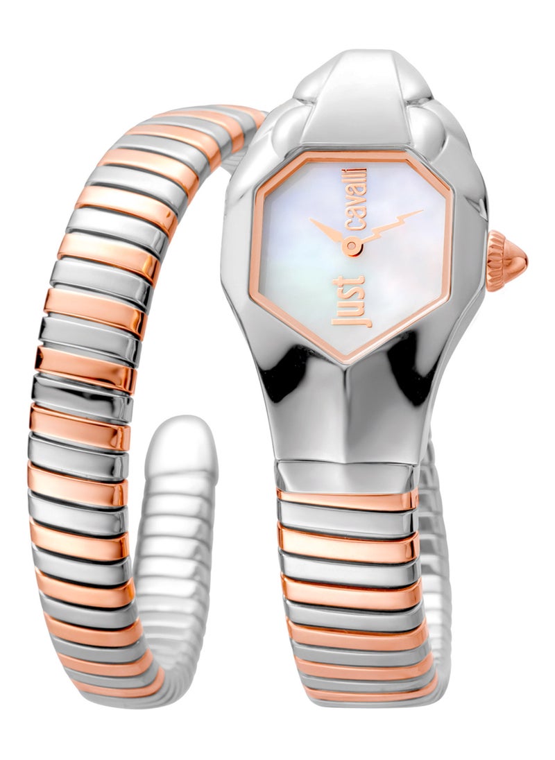Just Cavalli Just Cavalli Lady Snake Glam DNA JC1L001M0045 - Stainless Steel Female Quartz Analogue 