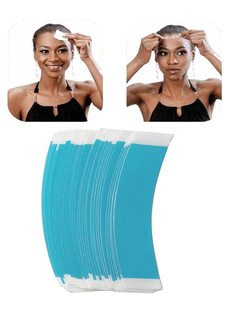 إستيل شريط نظام شعر أمامي من الدانتيل ، شريط C كونتور ، 36 قطعة ، شريط دعم شعر مستعار أمامي من الدانتيل ، شرائط شريطية ، بطانة زرقاء ، لاصق قوي ، وصلات شعر على الوجهين ، شريط مقاوم للماء - Image 1