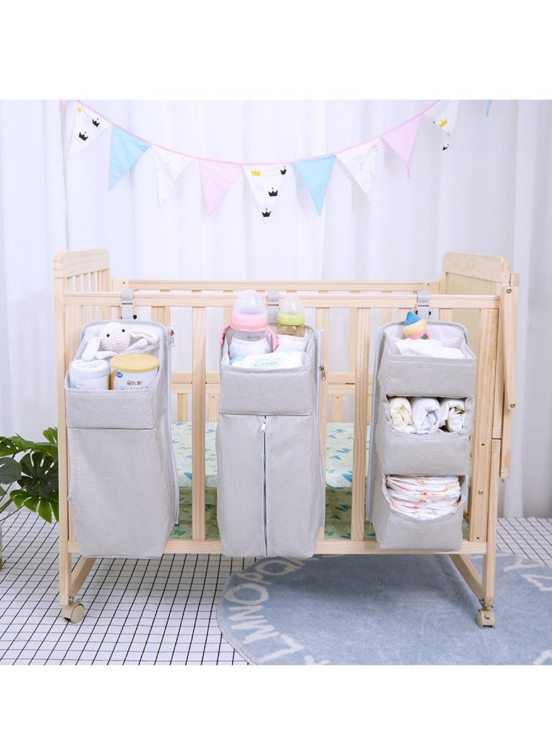 Gonice Diaper Stacker for Changing Table Nursery Organization Storage Holder for Baby Essentials Attachment Portable Combining  - Image 5