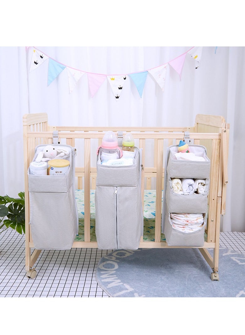 Gonice Diaper Stacker for Changing Table Nursery Organization Storage Holder for Baby Essentials Attachment Portable Combining  - Image 2